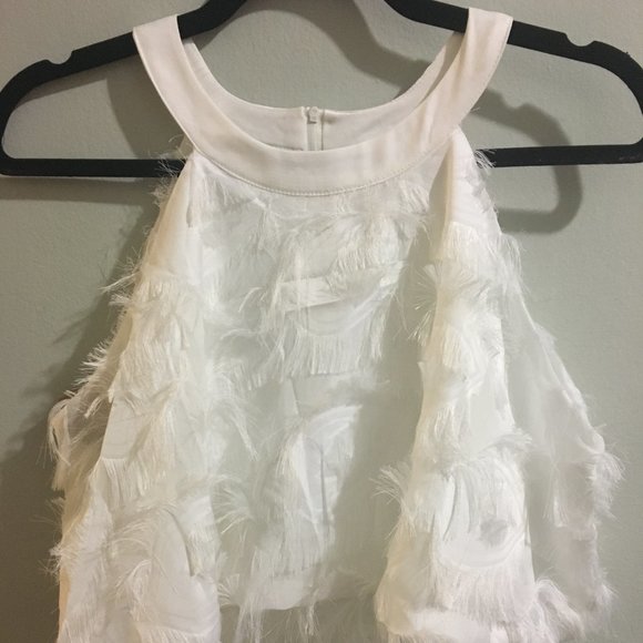 White Flowy Dress - Item#2 - Picture 2 of 8